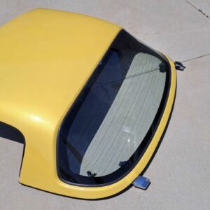 NB Miata Blazing Yellow hardtop