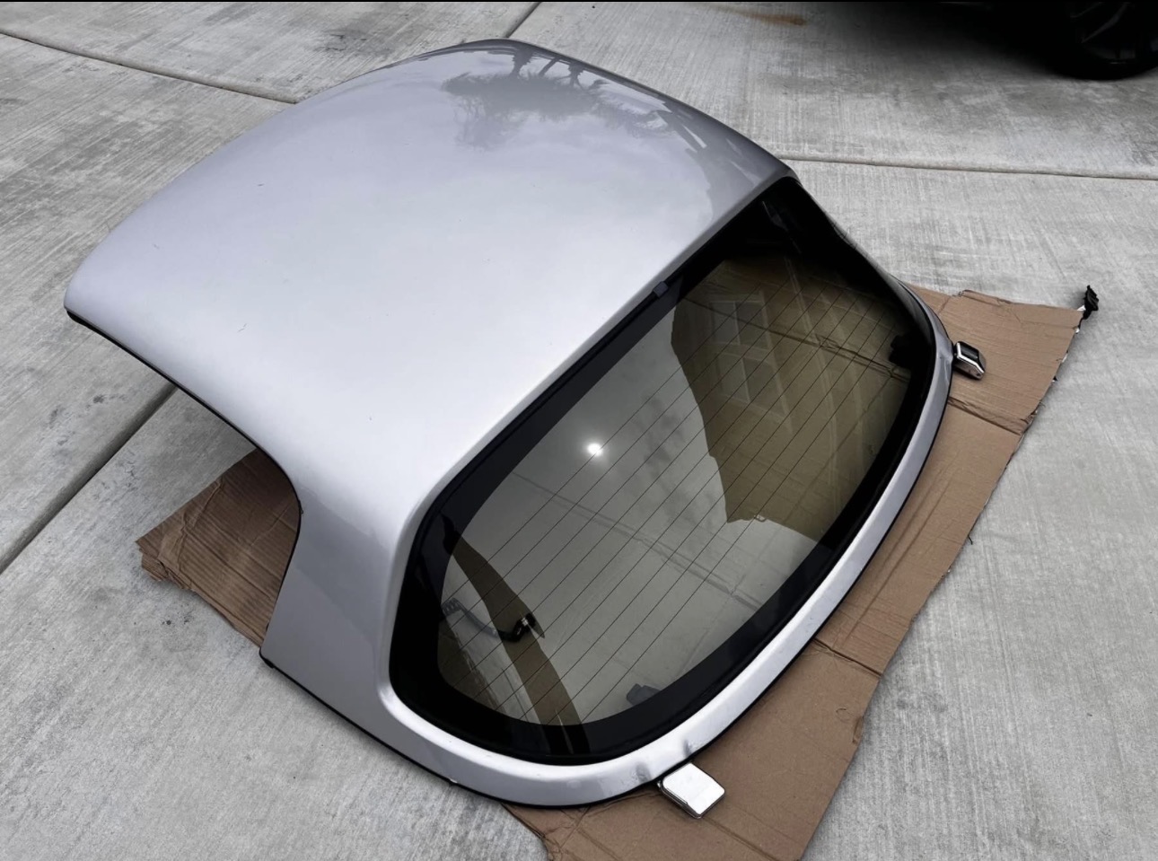 94-04 Mazda Miata MX-5 OEM Hardtop - Metallic Silver - Image 2