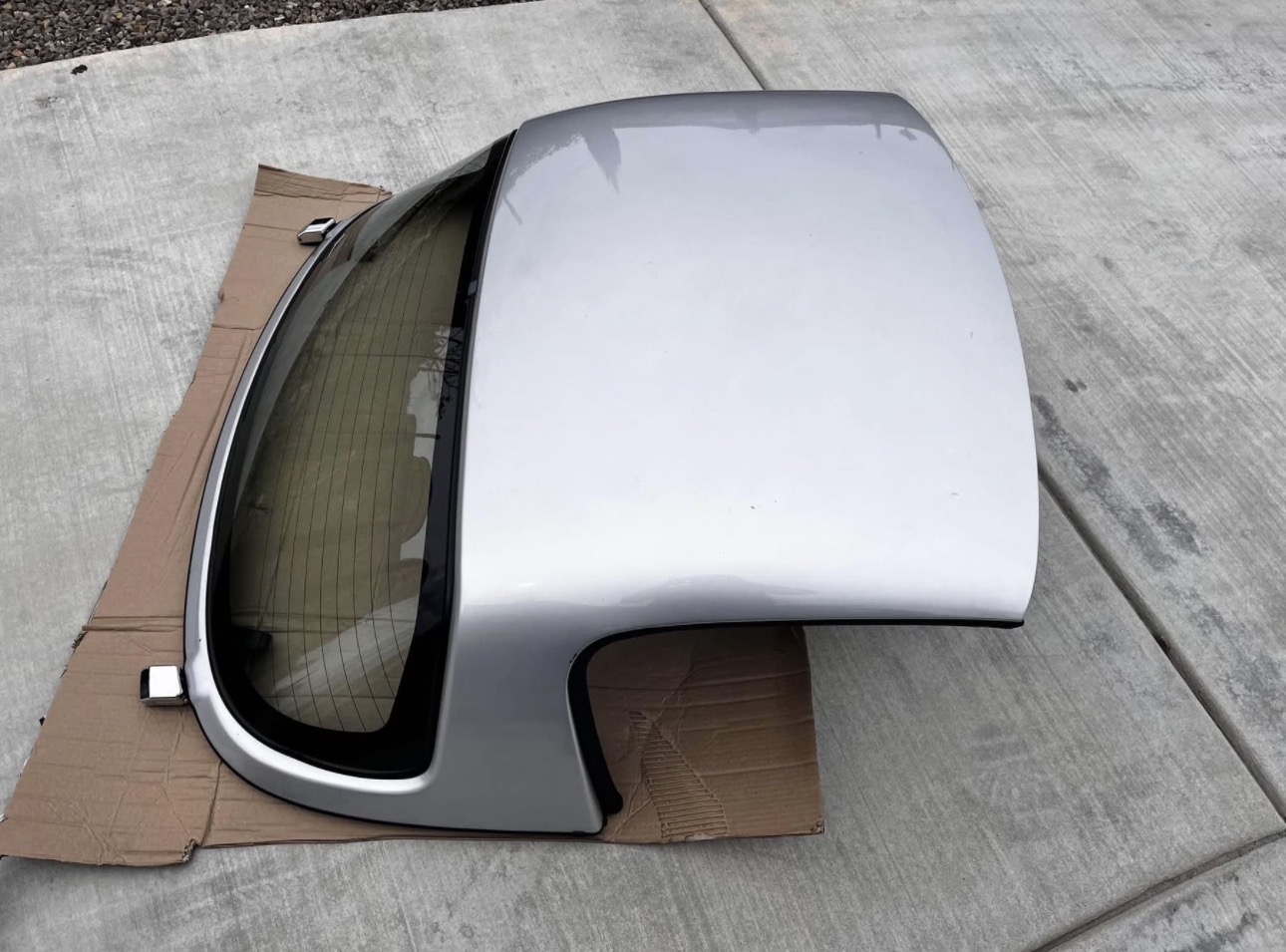 94-04 Mazda Miata MX-5 OEM Hardtop - Metallic Silver - Image 4