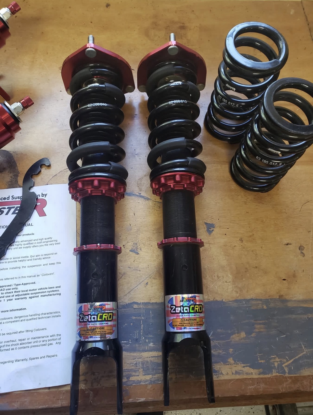 Meister R CRD+ coilovers w/ extra set of springs NC Miata - Image 2